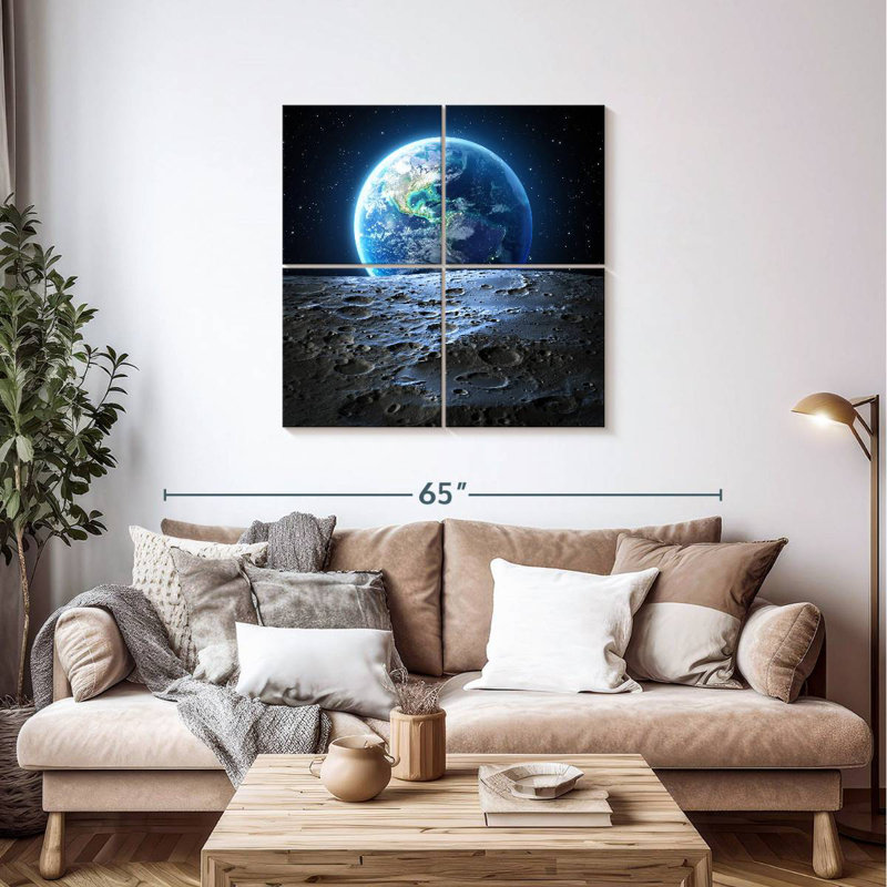 Oberle Earth From Moon