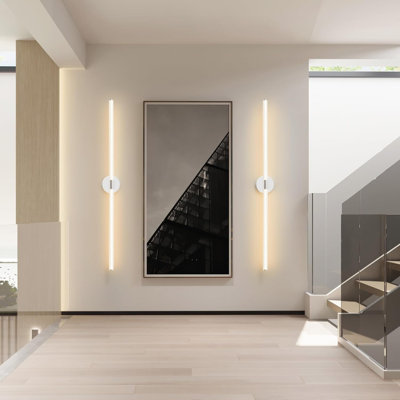 Dimmable LED Vanity Light Fixture With 360° Full Lighting, Modern Wall Sconce For Bathroom, Bedroom, And Living Room