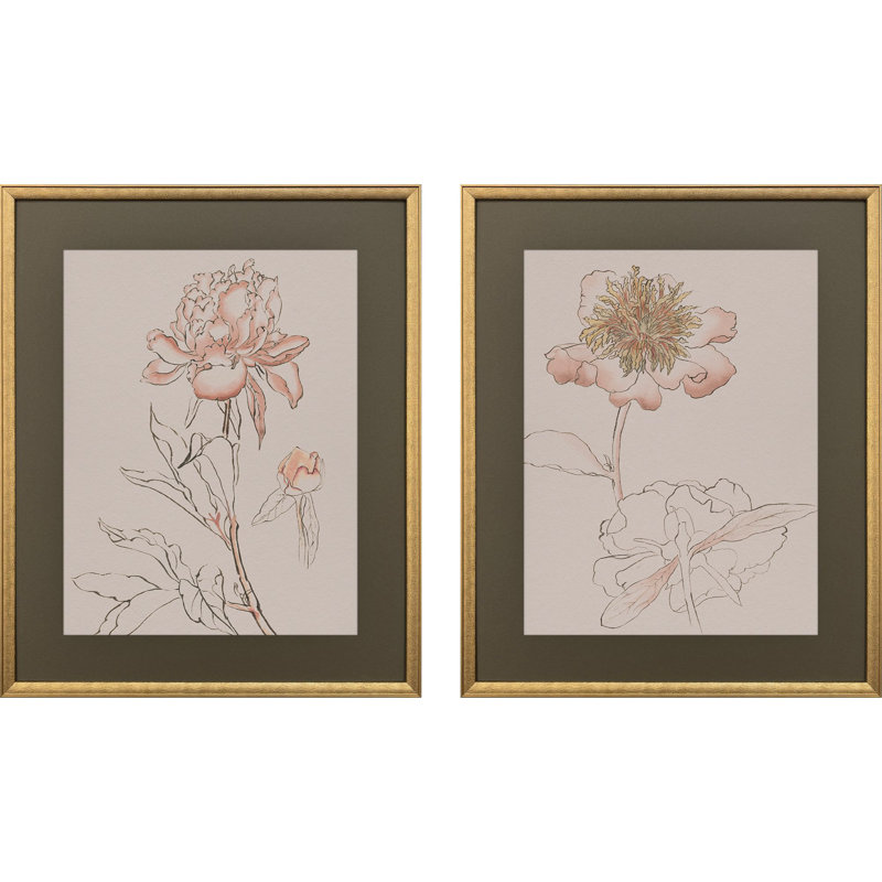 «Delicate S croquis I», art encadré