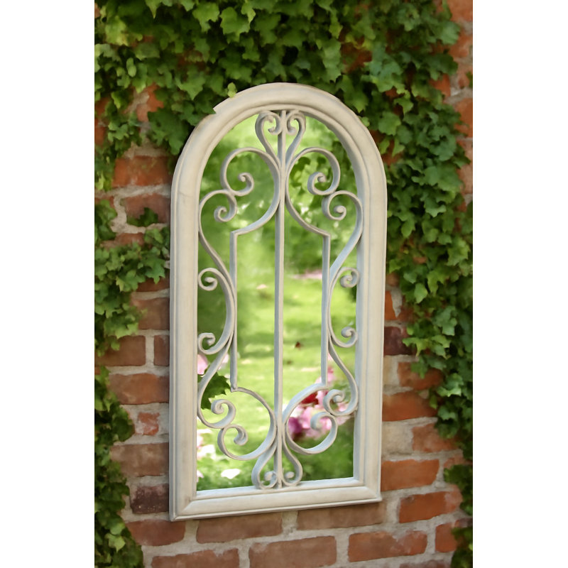 Destefano Metal Flat Wall Mirror