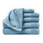 Ensemble de serviettes en coton 6 pièces Lacima Heritage - serviettes de bain de luxe ultra-douces, très absorbantes et à séchage rapide (2 serviettes de bain, 2 serviettes à main, 2 débarbouillettes), céleste-88137844