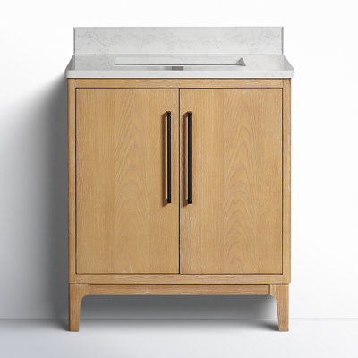 Langosta 30 Free Standing Single Bathroom Vanity with Top