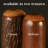 Fireside Lodge Hickory Log Vanity - 36-inch - Slab Style Top - Cognac - Liquid Glass - Sink Left-1745470499-1745470505-1745470506
