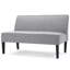 Upholstered 29.99 " Linen Loveseat