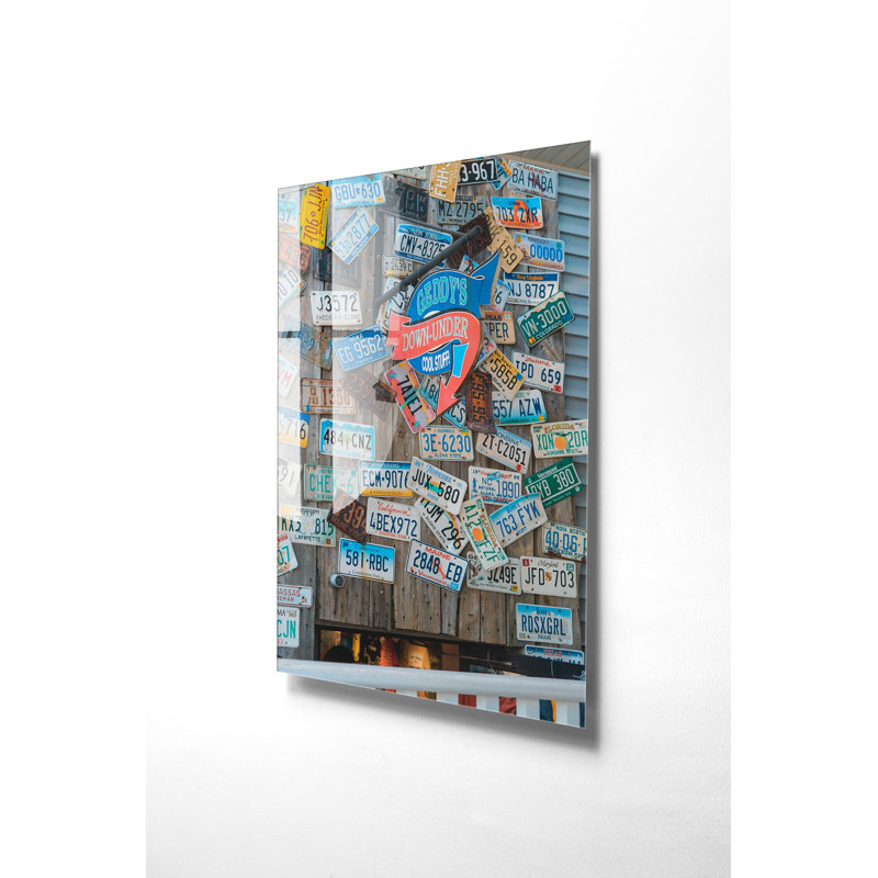 Peinture décorative en verre trempé, H 39,4 po x l 27,6 po x P 1 po