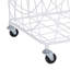 Metal Deep Set Metal Mesh Laundry Basket Storage Cart with Wheels and Handles-62972726-62972722