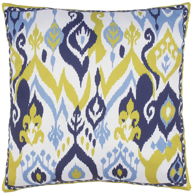 Bohemian Silk Reversible Throw Pillow