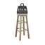 Tabouret de bar / comptoir en bois massif Bernistine-71099989-41425136