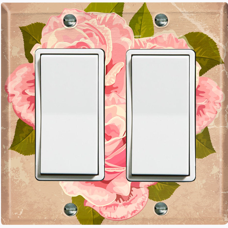2-Gang Toggle Light Switch Wall Plate