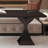 Black Rectangular Solid Wood writing desk-118331763