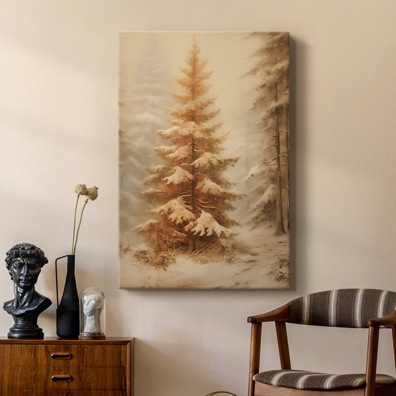 Art des Fêtes de Noël - galerie sur mesure Cavas, H 12 po x l 8 po