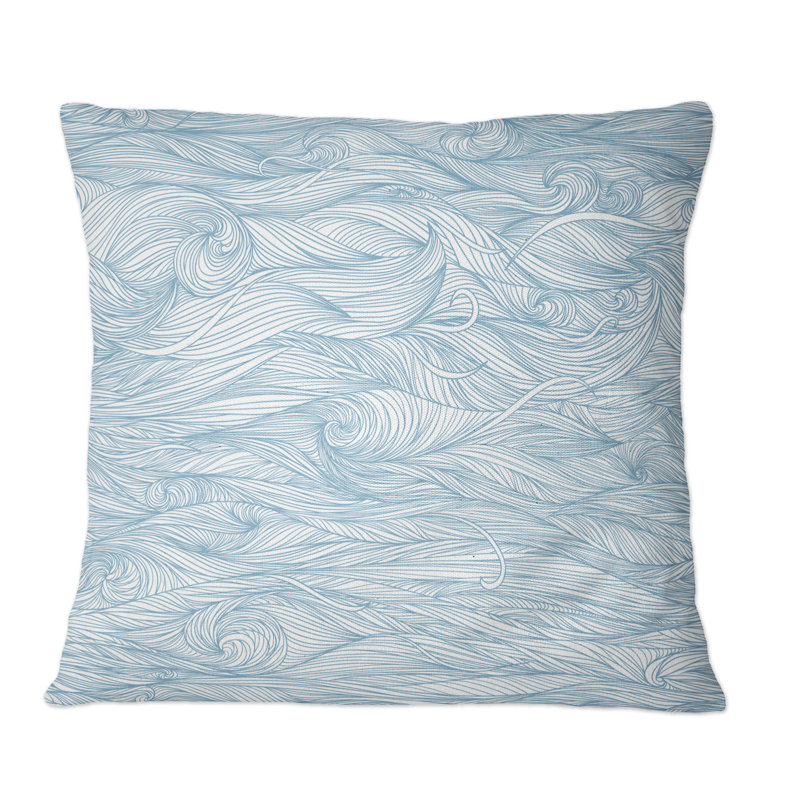 Abstract Throw Pillow, 16" x 16"
