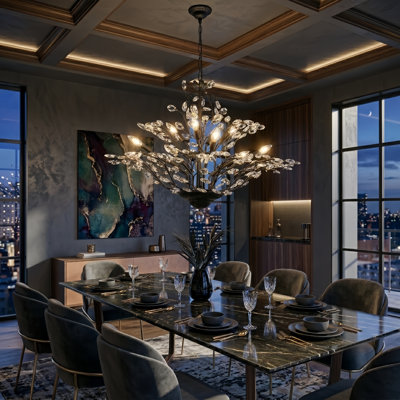 Darcey 12-Light Dimmable Empire Chandelier