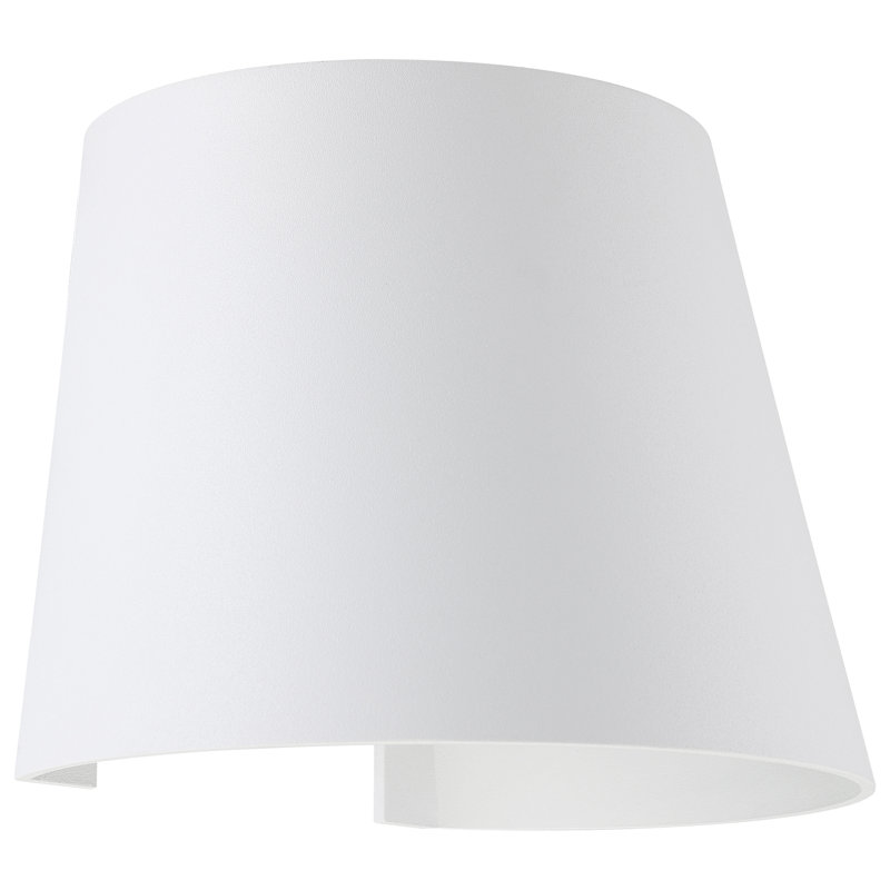 Mcfalls Aluminum Wall Light, White