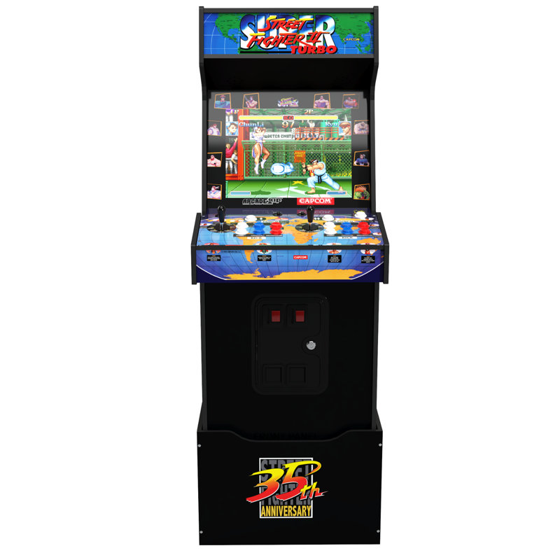 Capcom Legacy 35th Anniversary Arcade Game 14-n-1 Shinku Hadoken Edition, Arcade1up