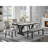 Panda Marble Dining Table