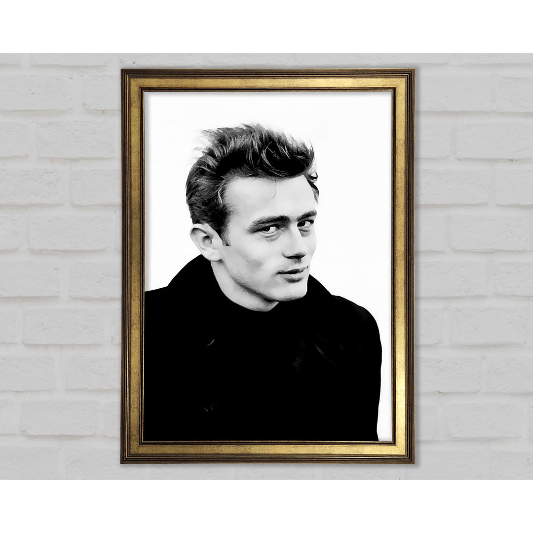 James Dean Porträt - Druck