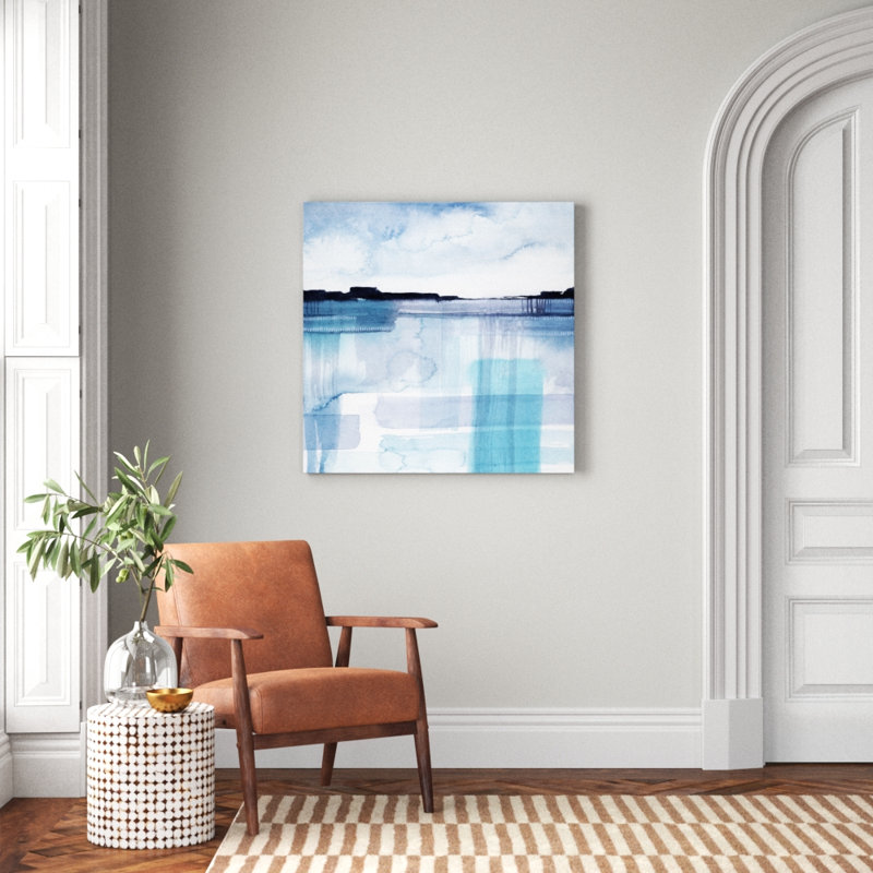 Beryl Boundaries II by Grace Popp - Wrapped Canvas Painting, 91cm H x 91cm W