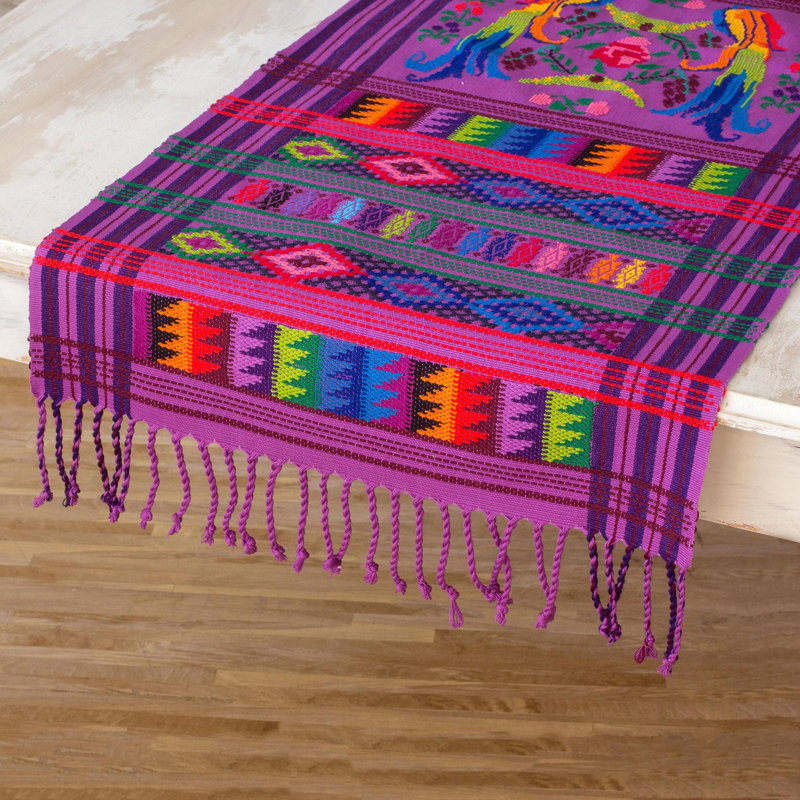 Quetzal Cotton Table Runner