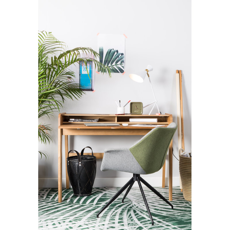 Shady Tripod Table Lamp, White