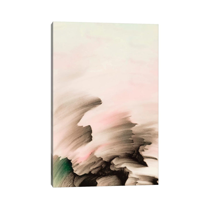 Abstract Textured Painting I by Tatiana Amrein - Wrapped Canvas Painting
