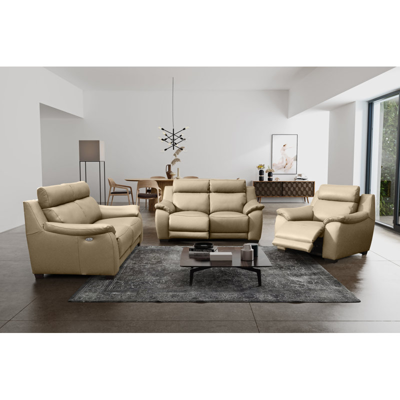 Liekele Upholstered Armchair, Beige