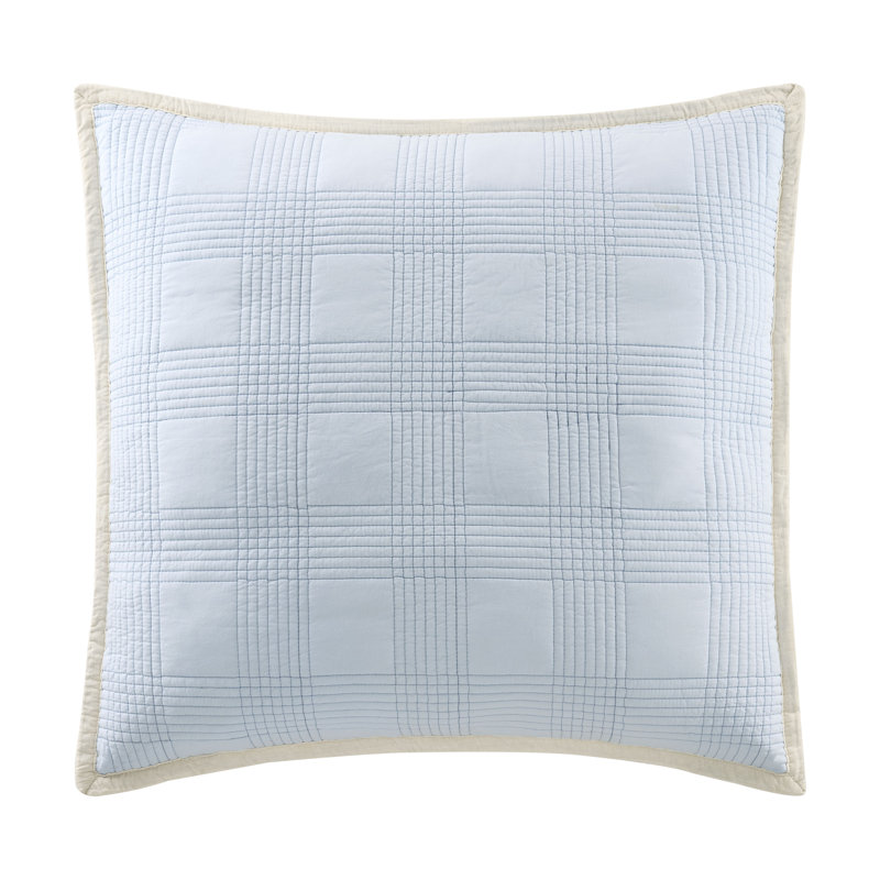 Southern Tide Camden Euro Blue/Ivory Sham