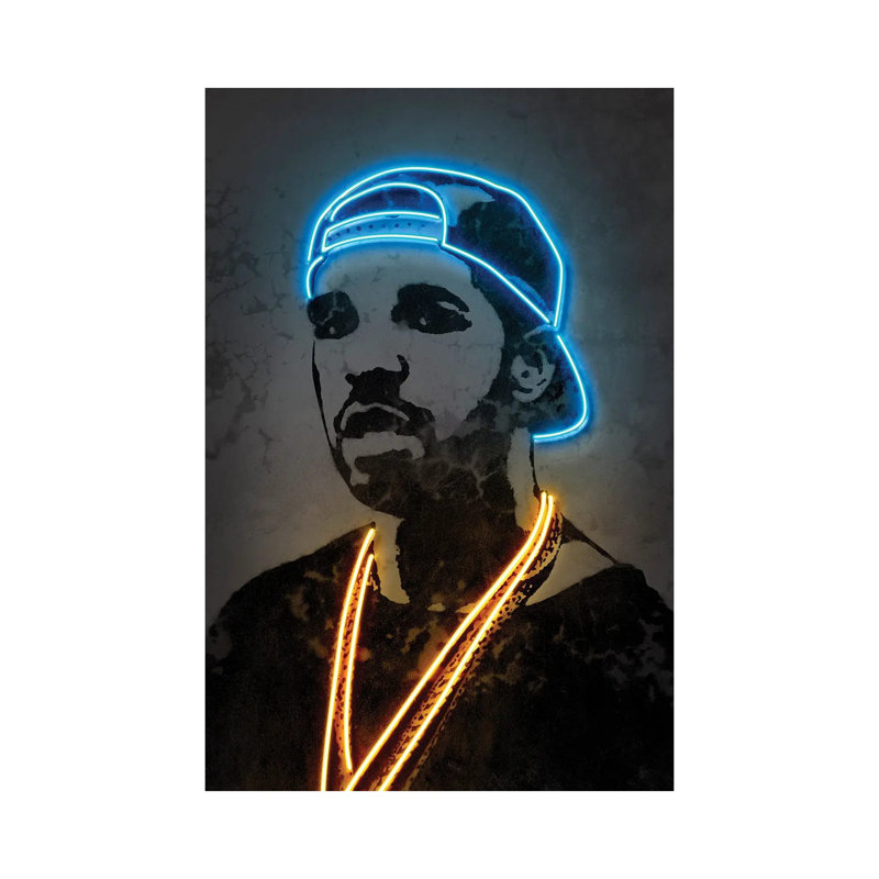 Drake By Octavian Mielu - Wrapped Canvas Art Prints by Octavian Mielu - Wrapped Canvas Gallery-Wrapped Canvas Giclée