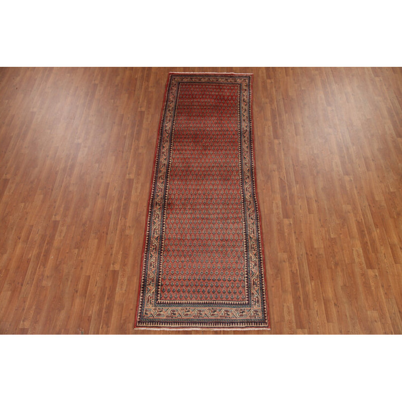 Tapis de couloir traditionnel All-Over 4 x 10