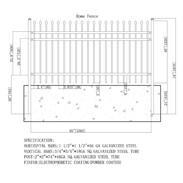 Dimensions du produit