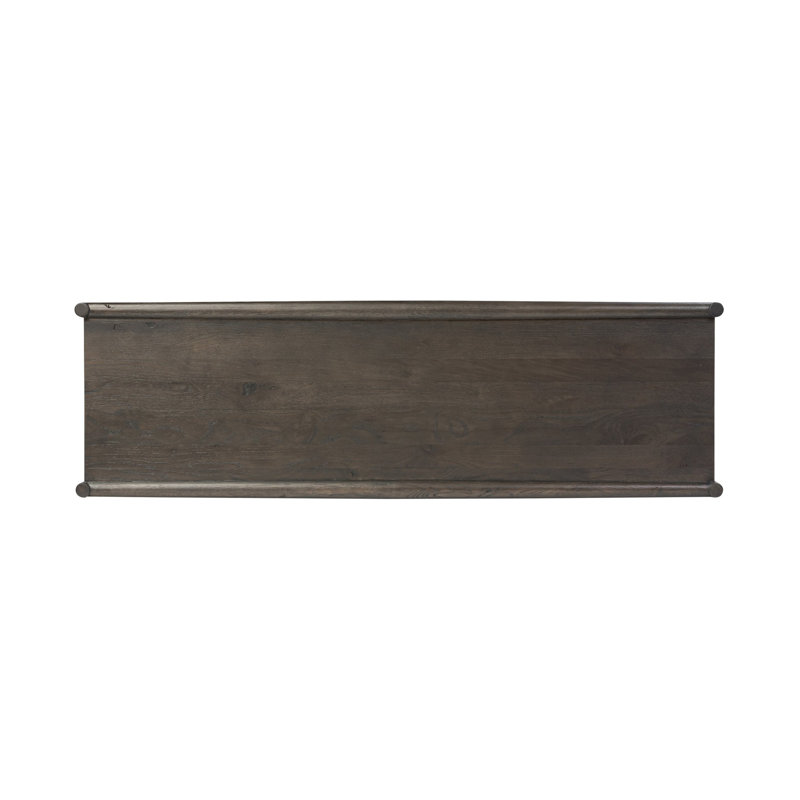 Glenview 6 - Drawer Dresser, Smoked Black