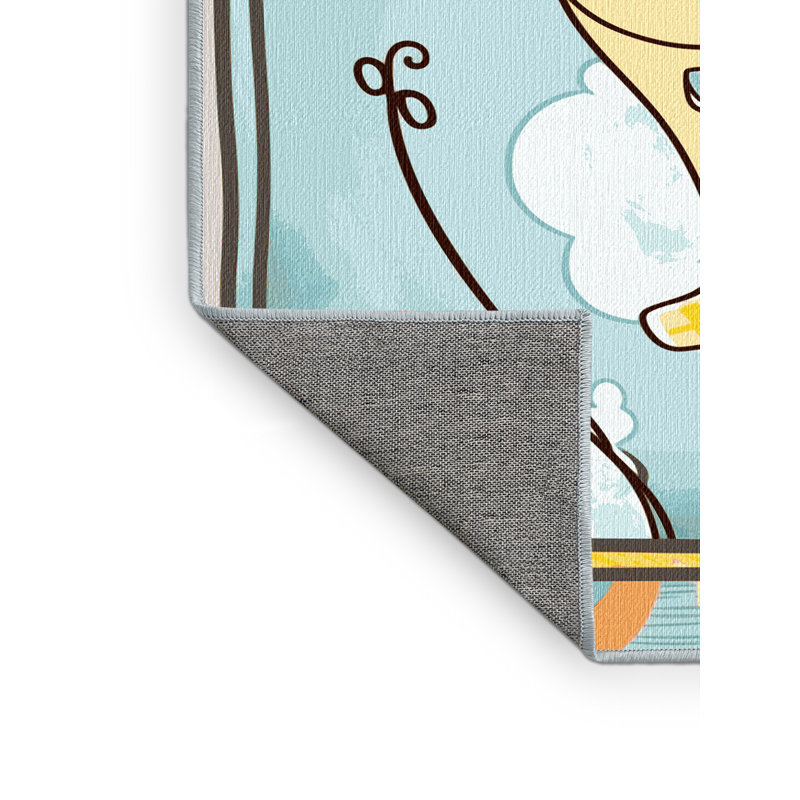 Tapis pour enfants East Urban Home, Rectangle 6 pi x 9 pi