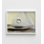 Impression murale minimaliste - Plume et gouttelette sur l'eau