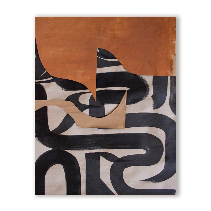 Gai: A Symphony Of Abstraction Print by Cyrille Gulassa, 40" H x 30" W x 1.5" D, Wrapped Canvas, Does Not Apply