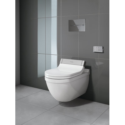 Starck 3 Wall Mounted Toilet Bowl for Sensowash Dual Flush