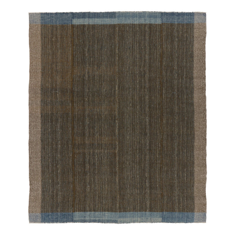 One-of-a-Kind 9'4"x11'10" Flatweave Area Rug