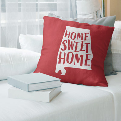 Coussin Home Sweet Alabama