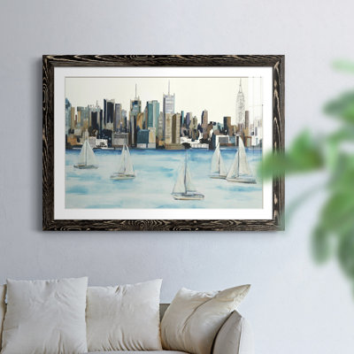 Boat City Boat City - peinture encadrée