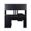 Bureau d'ordinateur avec huche et rangement Aden Home Office-1154940689