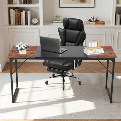 Metal Base Computer Desk