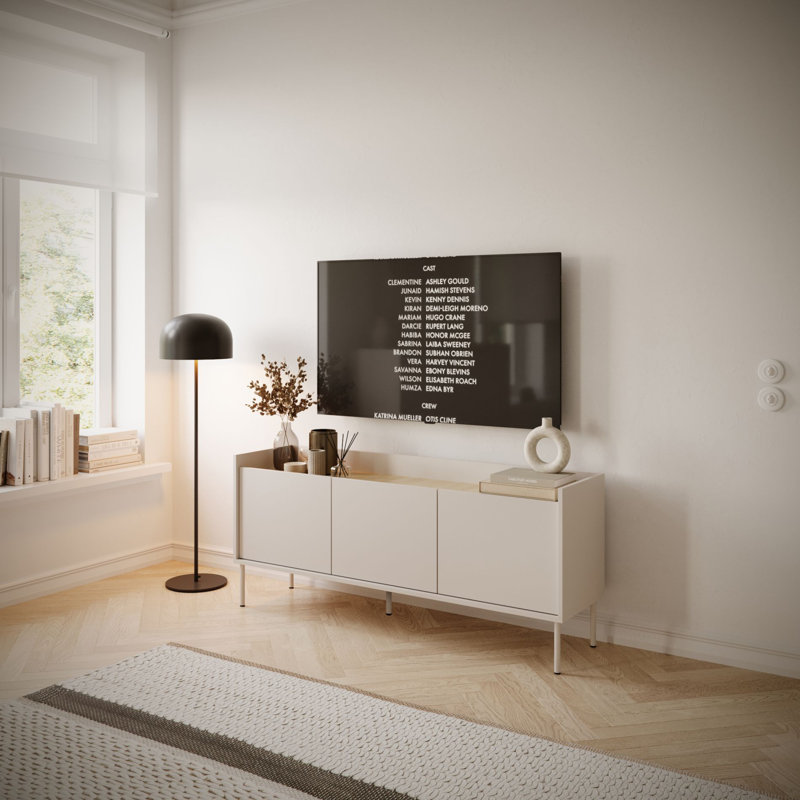 TV Stand, 140, Beige