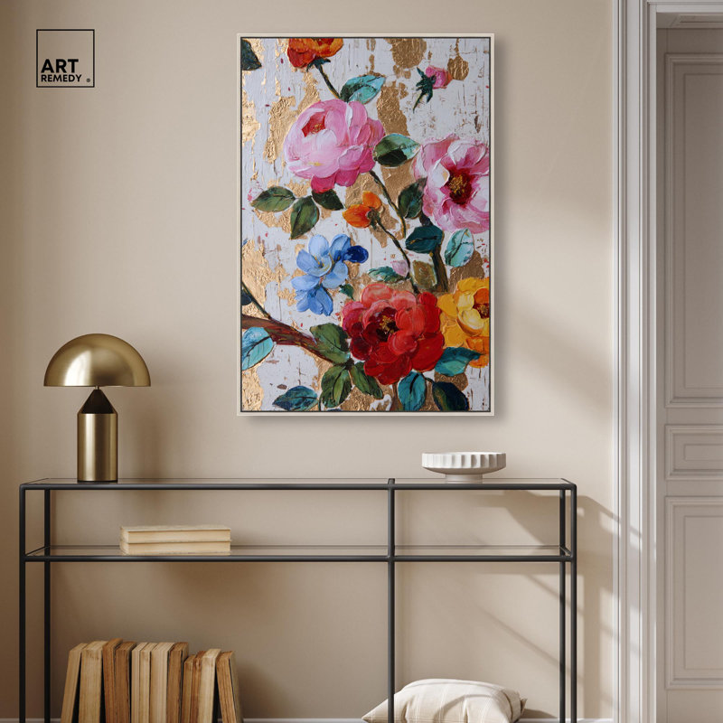 «Rustic Opulence I», impression murale sur toile par Art Remedy, cadre argenté, 24 x 36, Cadre argenté, H 37 po x l 25 po