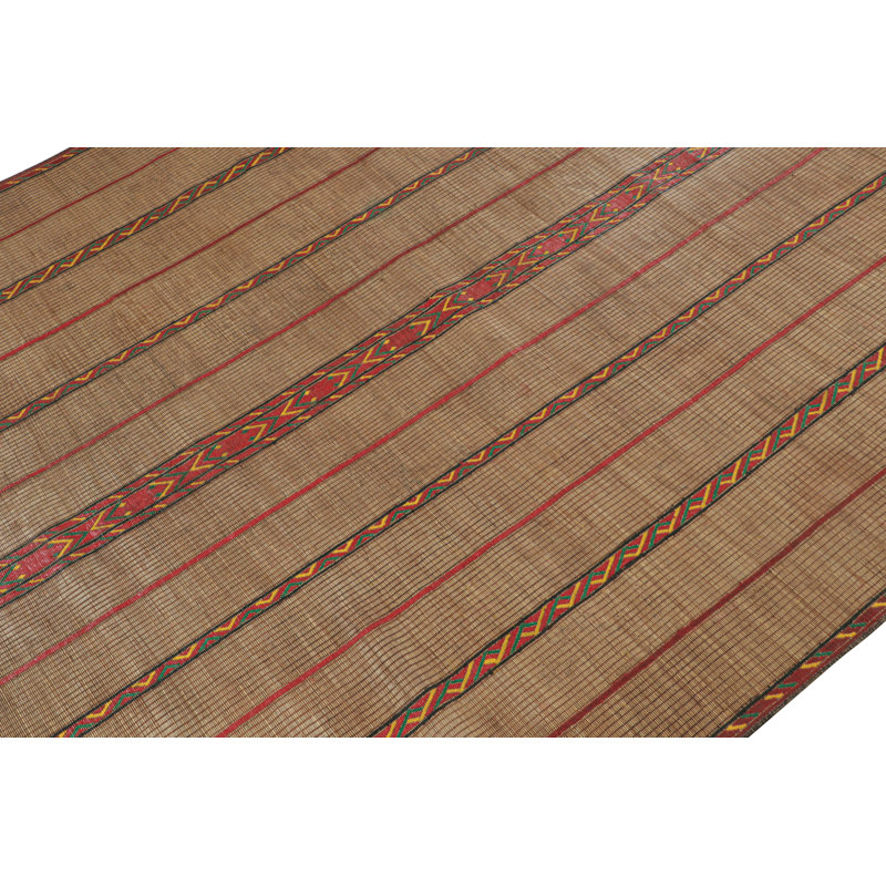 One-of-a-Kind Rectangle 10’11” x 14’9” Hand Knotted Area Rug