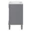 Meuble-lavabo 24 po avec lavabo supérieur