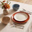 Ensemble de vaisselle 16 pièces en grès Sango Siterra Painter's Palette - Service for 4, assiette et bol
