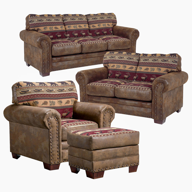 Escobar 4 - Piece Living Room Set