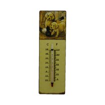 Wayfair  Solar Powered Thermometer Outdoor Thermometers You'll