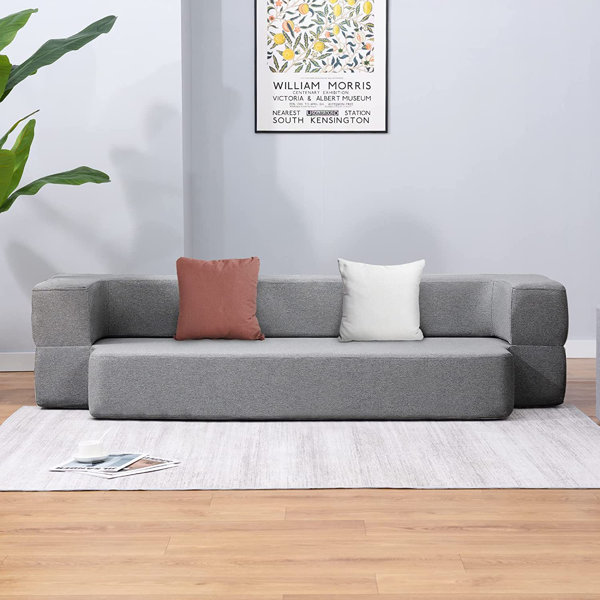 Foamma Double-Sided Futon Mattress - Queen Size, Lavender, Medium/Firm Options (Frame Not Included)