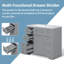 Ensemble de meuble-lavabo sur pied simple 36 po avec comptoir en céramique Kiryl-971896535