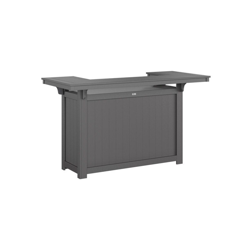 Berlin Gardens Natural Outdoor Island, Smoke Gray